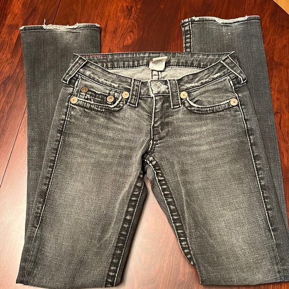 True Religion grey washed jeans - Picture 3 of 10